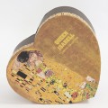 pudełko na porcelanę klimt złote na prezent