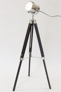 Zimowy SALE -50%, Lampa podłogowa duża, wys. 139cm, 