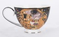 filiżanki z porcelany klimt czarne na perzent