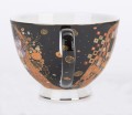 filiżanki z porcelany klimt czarne na perzent