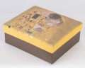 pudełko klimt złoty do filiżanek